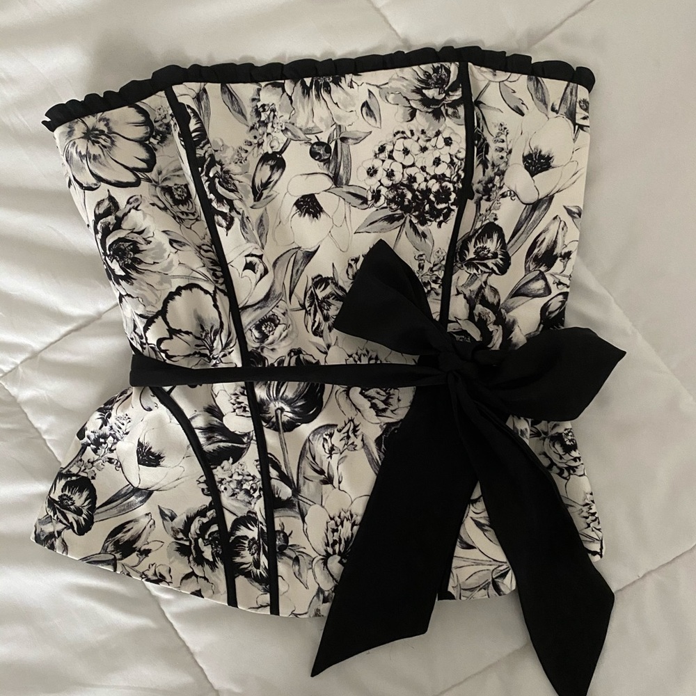 Strapless Corset Top